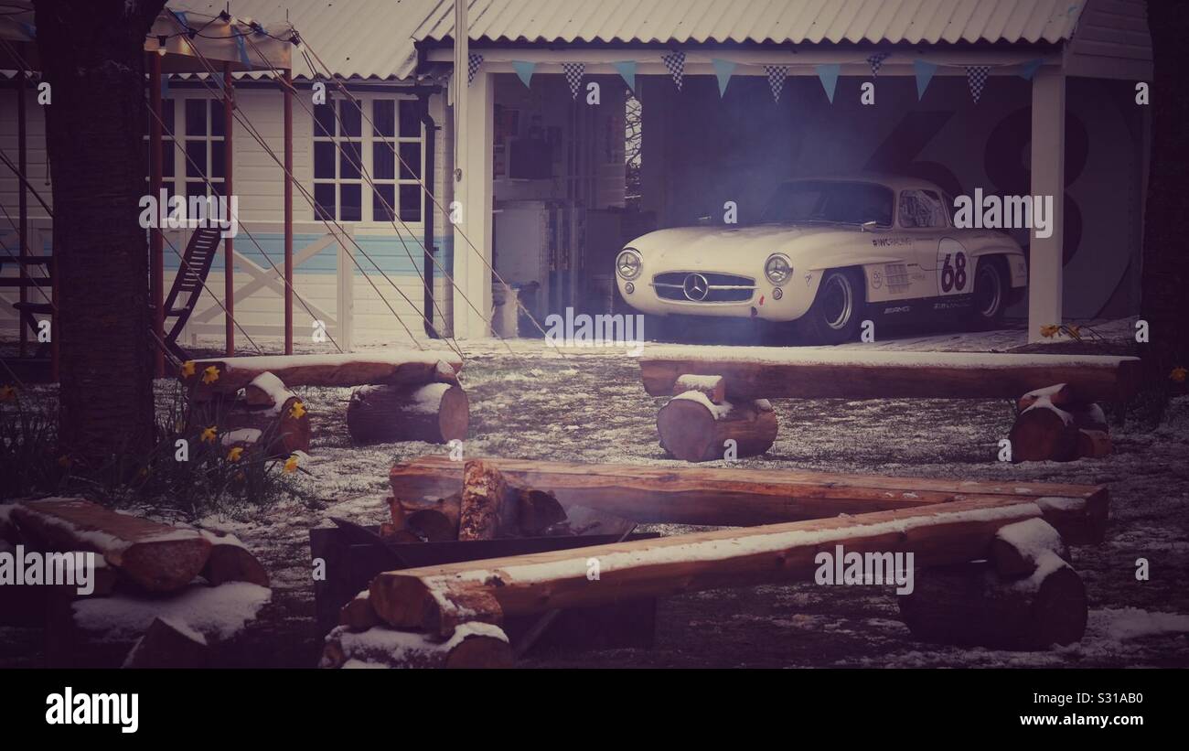 Mercedes 300 SL Stockfoto