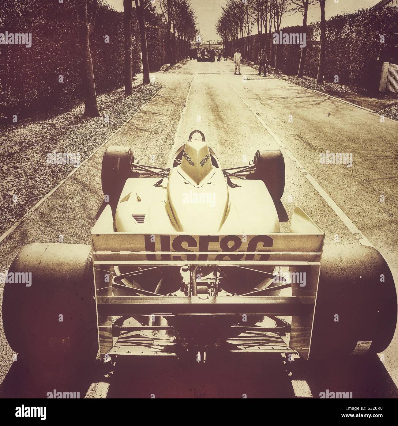 Historische Formel 1 Stockfoto