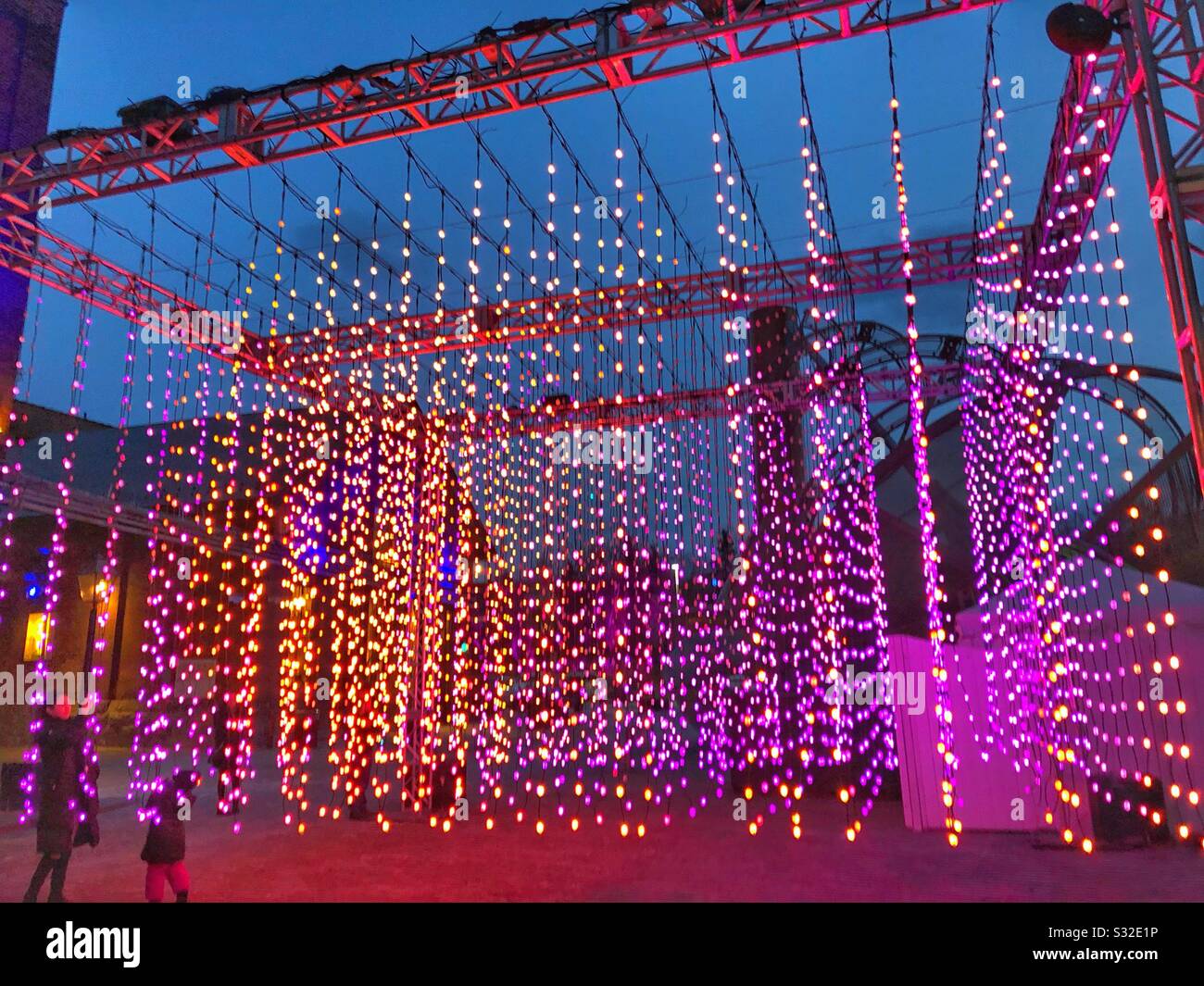 Toronto's Light fest. Stockfoto Toronto's Light fest. Stockfoto