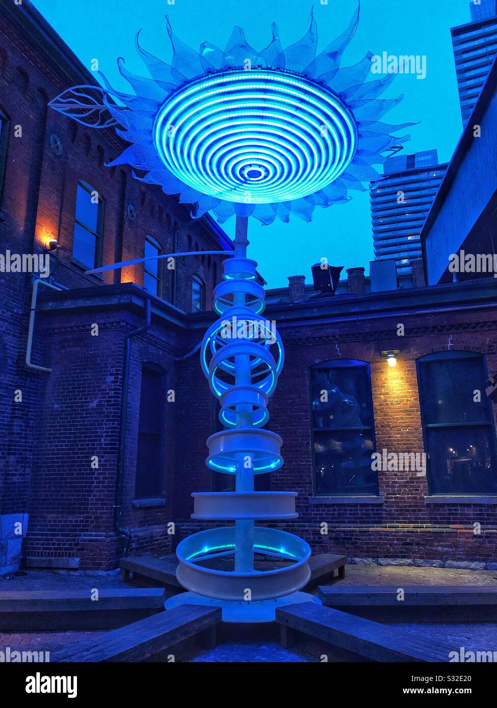 Toronto's Light fest. Stockfoto Toronto's Light fest. Stockfoto