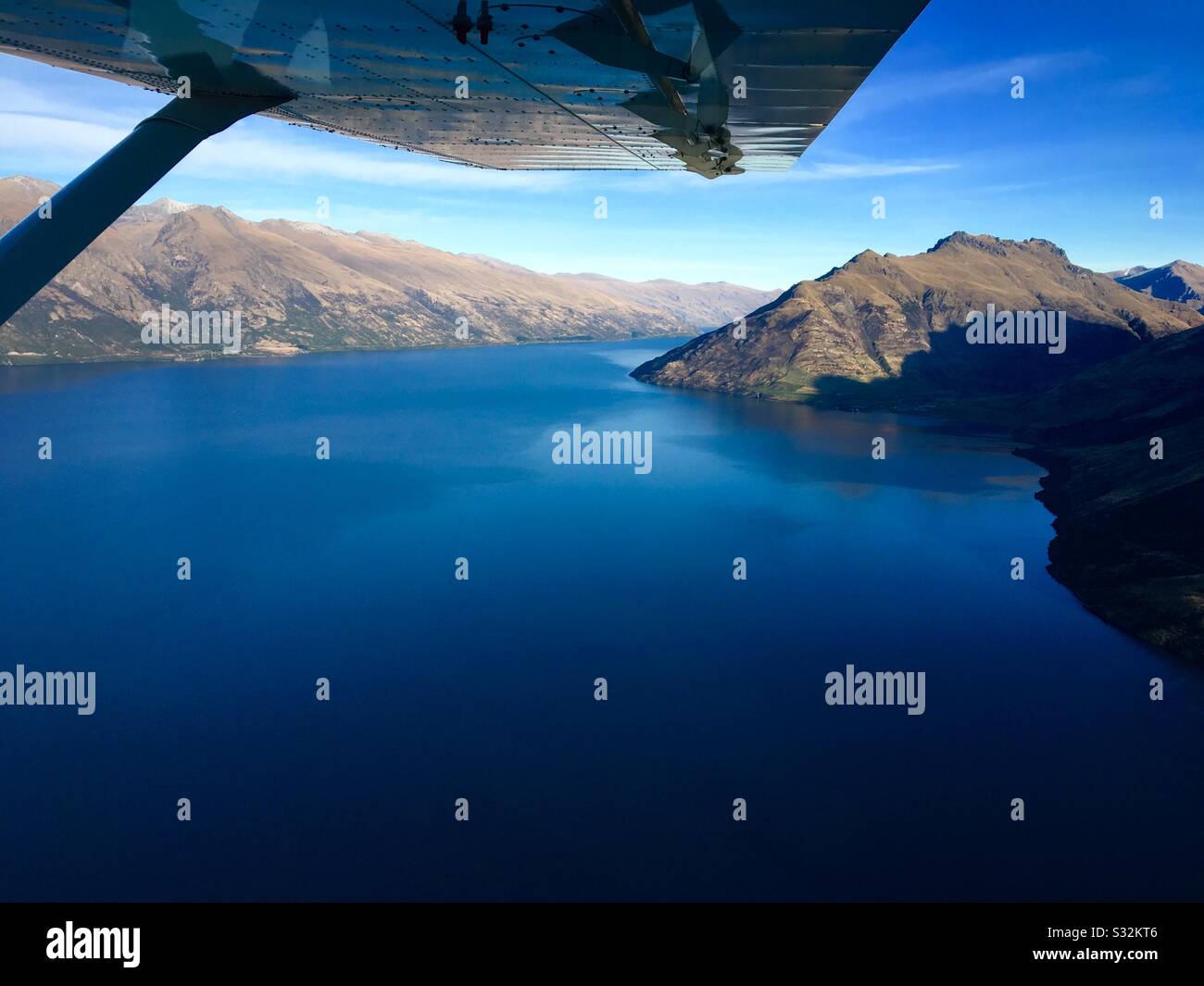 Queenstown - Smartphone-aufgenommenes Stockfoto