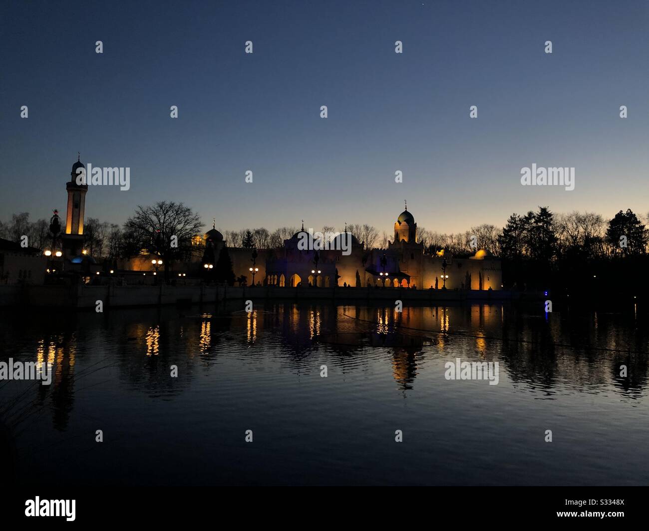 Efteling, Fata Morgana. Stockfoto