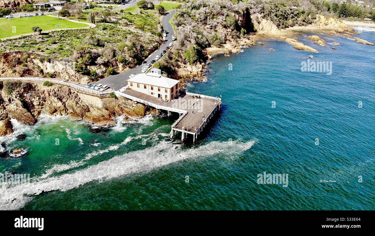 Tathra NSW - Smartphone-aufgenommenes Stockfoto