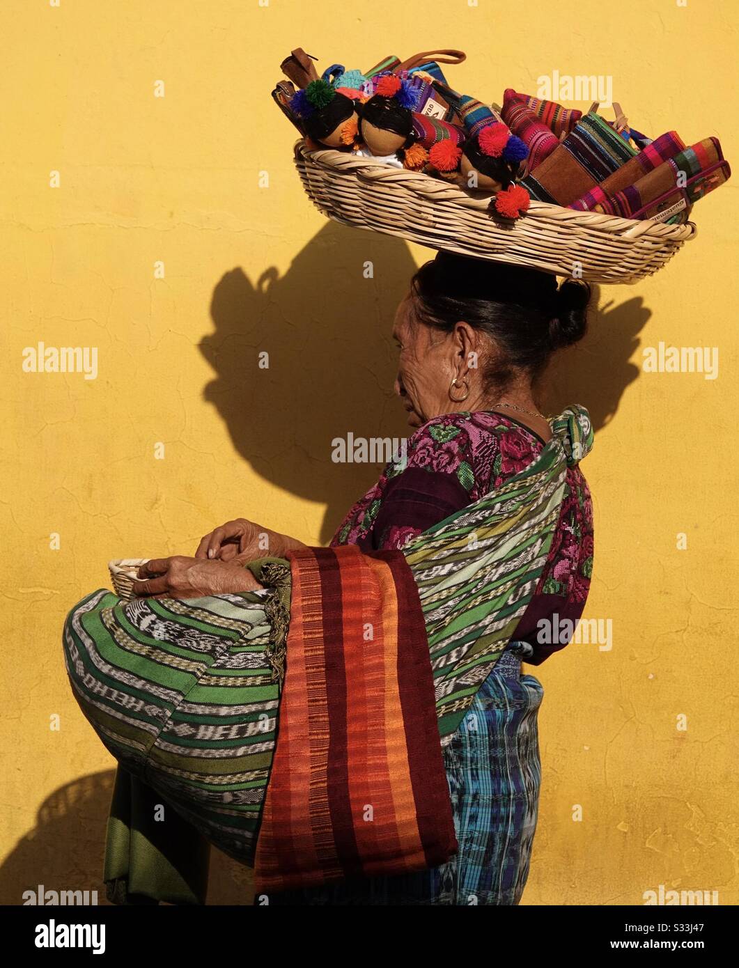 Der Guatemaltekische Regenbogen Stockfoto