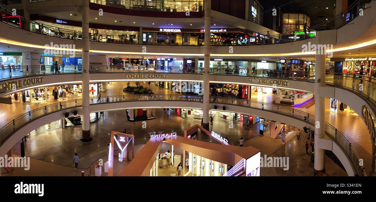 Center Court, The Gardens Mall, Mid Valley City, Kuala Lumpur, Malaysia Stockfoto