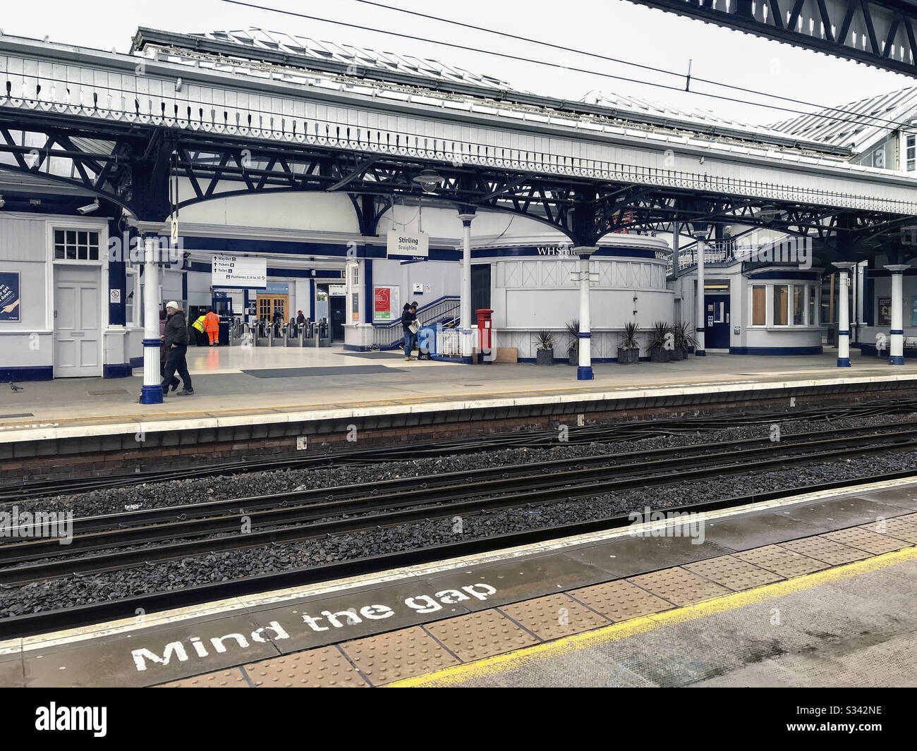 Stirling Station, Schottland, Großbritannien. Stockfoto
