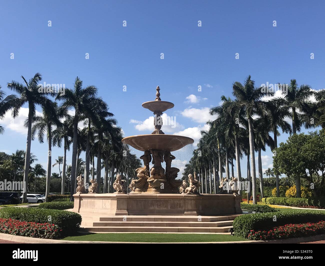 Das Breakers Hotel Palm Beach - Smartphone-aufgenommenes Stockfoto