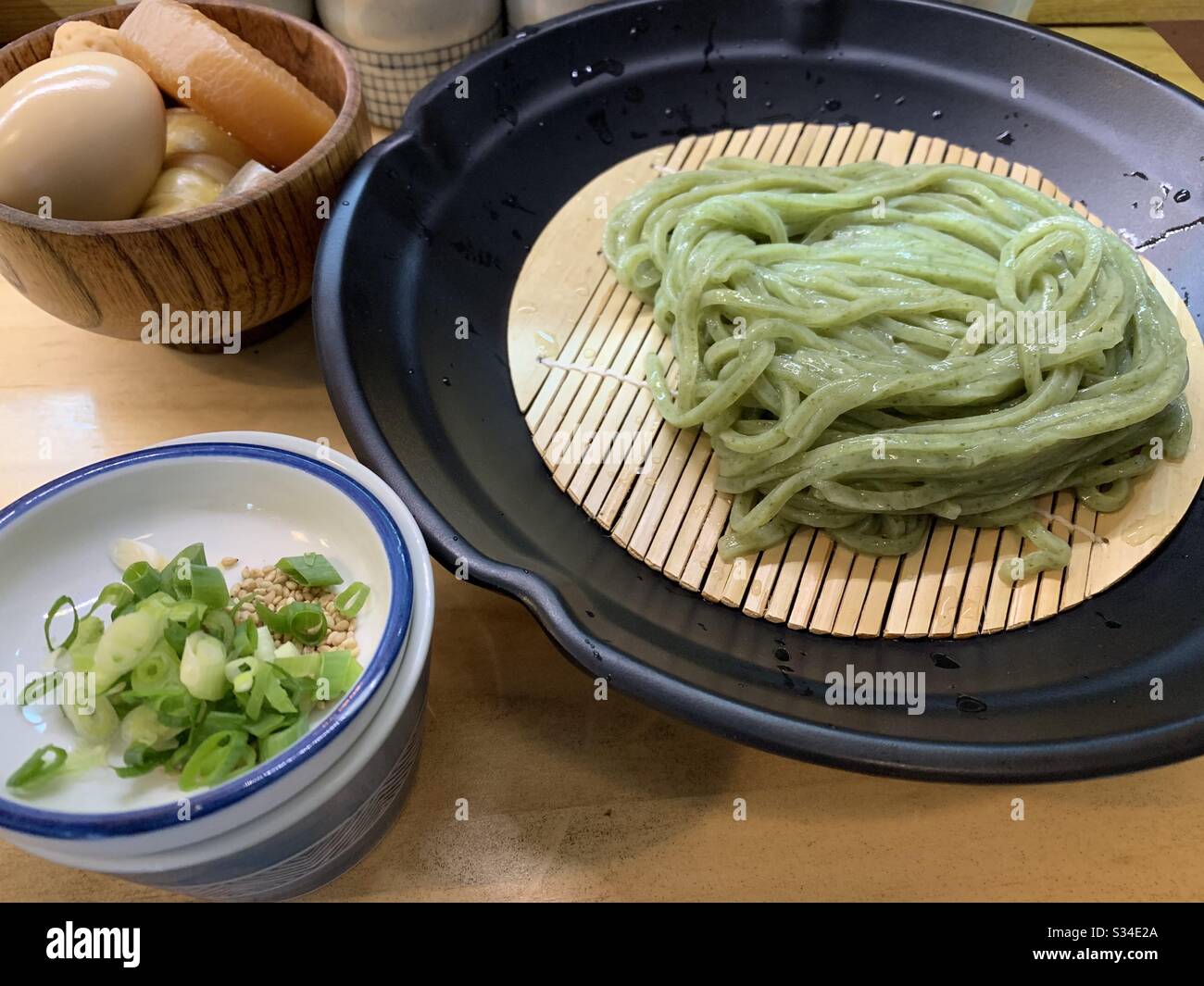 Japanische Küche, Edon, Noodle, oden, Mittagessen, Gericht Stockfoto