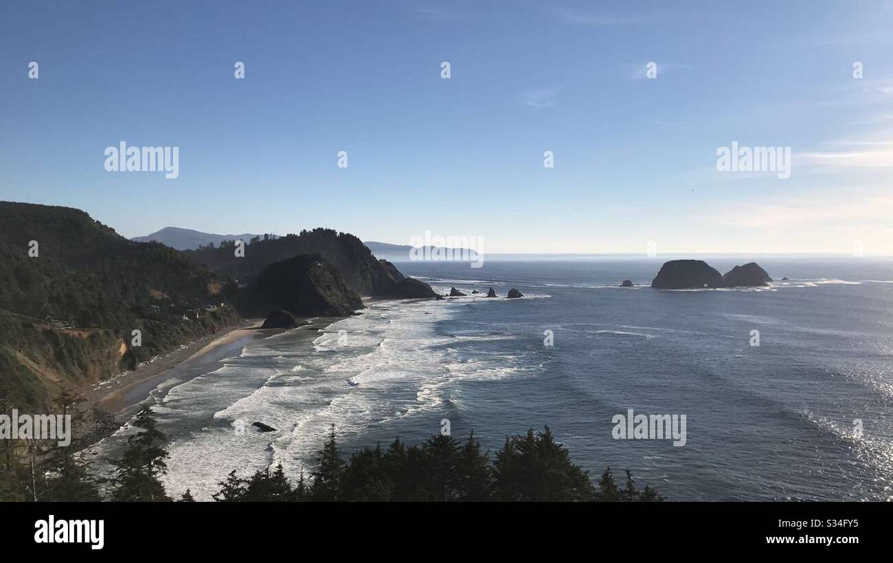 Wunderschöne Küste von Oregon Stockfoto