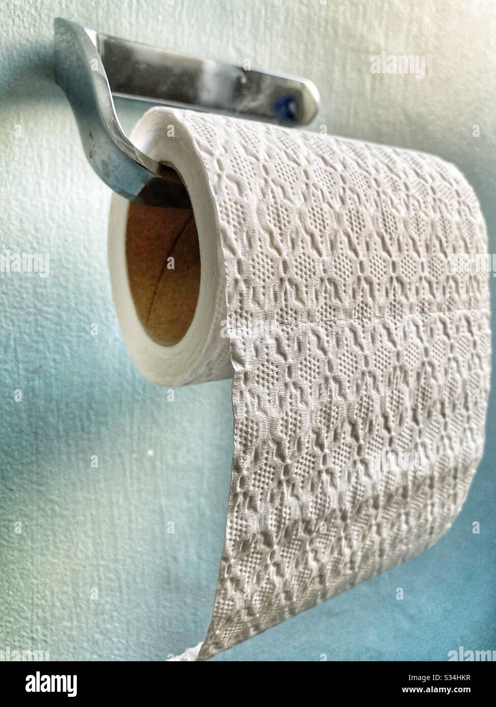 WC-Papier Stockfoto