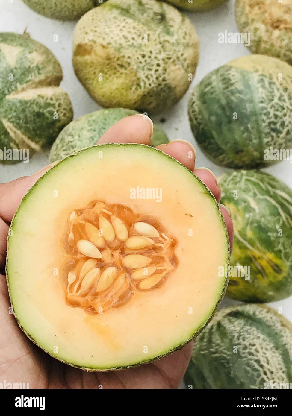 Baby Melone Stockfotos Und Bilder Kaufen Alamy