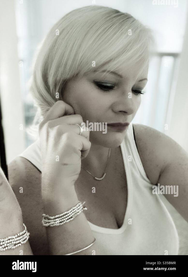 Porträts - Smartphone-aufgenommenes Stockfoto