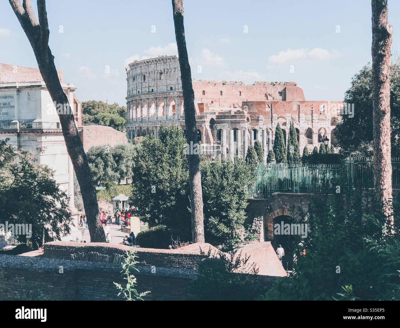 Das kolosseum, Rom Stockfoto