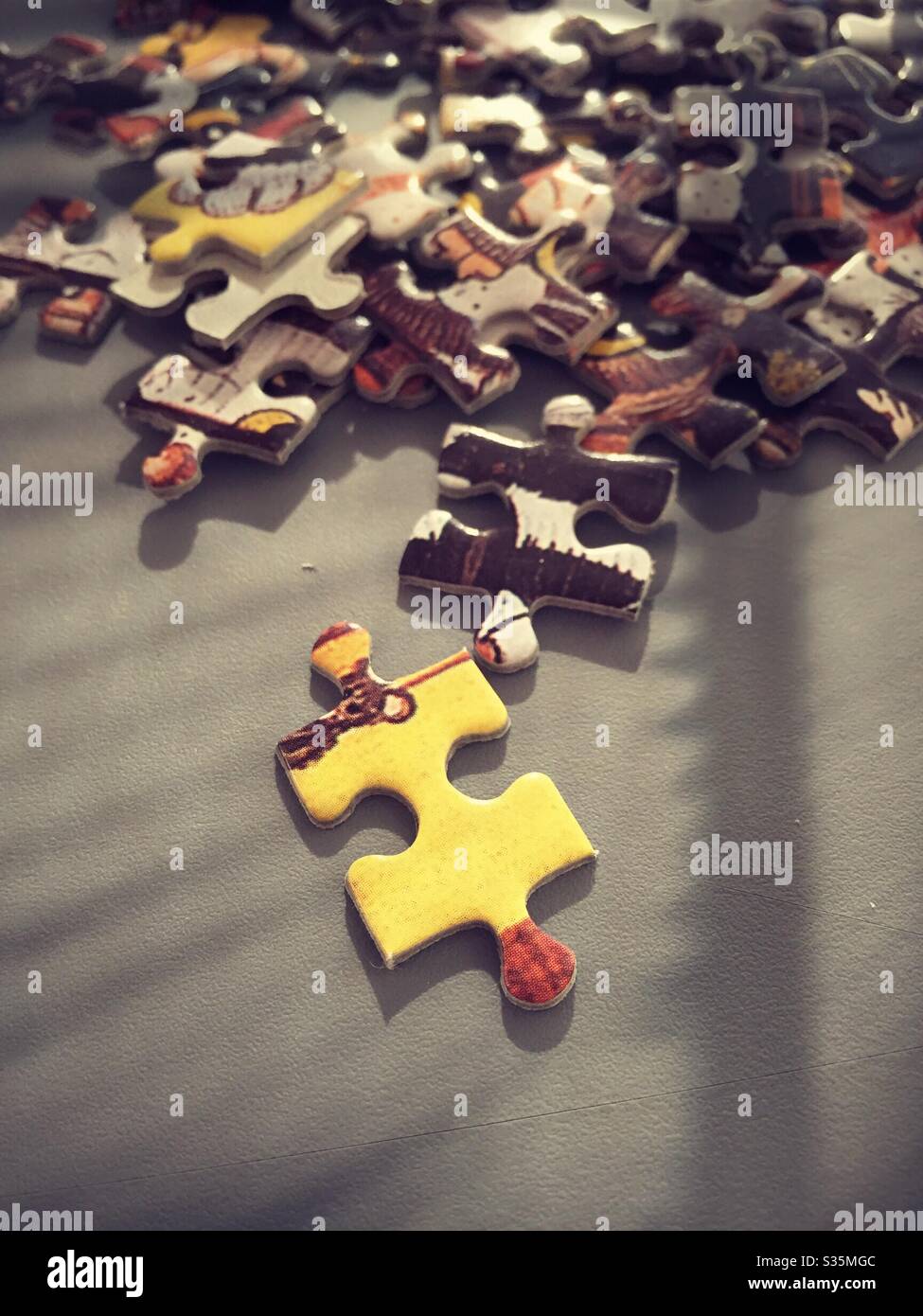 Puzzle Stockfoto