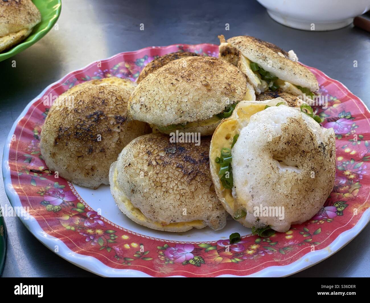 Pfannkuchen in Vietnam hergestellt Stockfoto