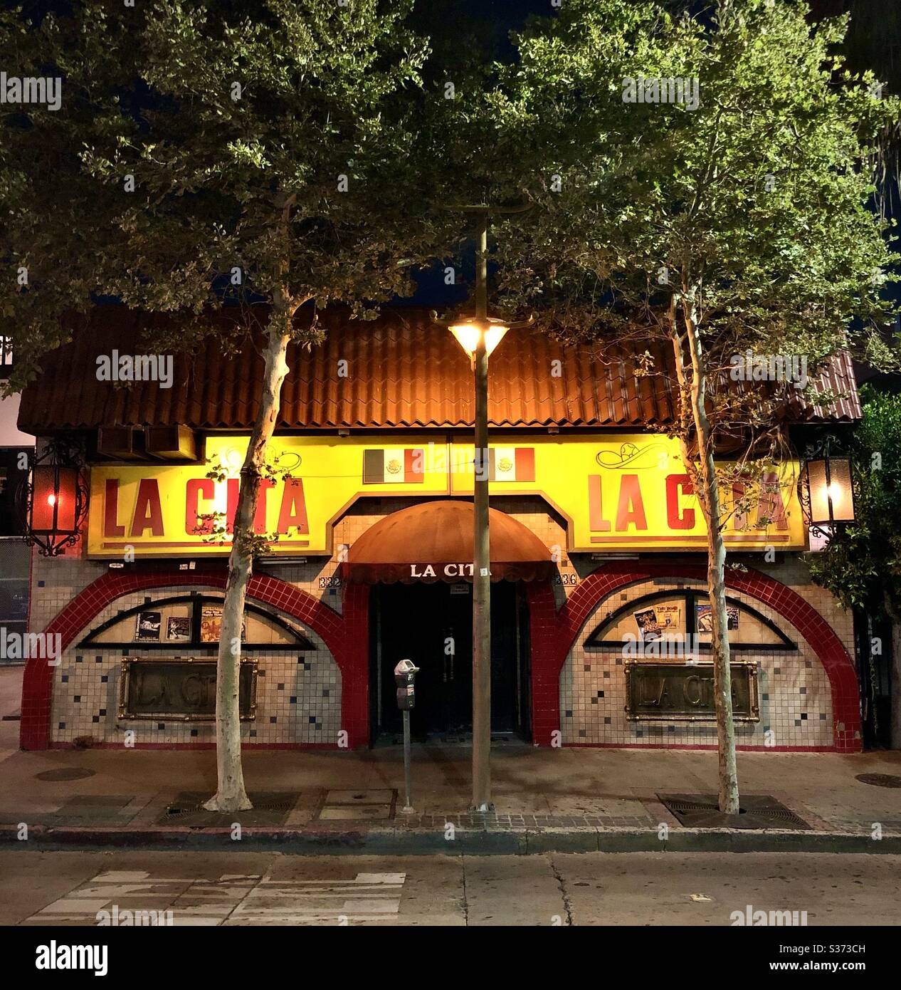 Bar La Cita. Downtown Los Angeles CA Juni 2020 Stockfoto