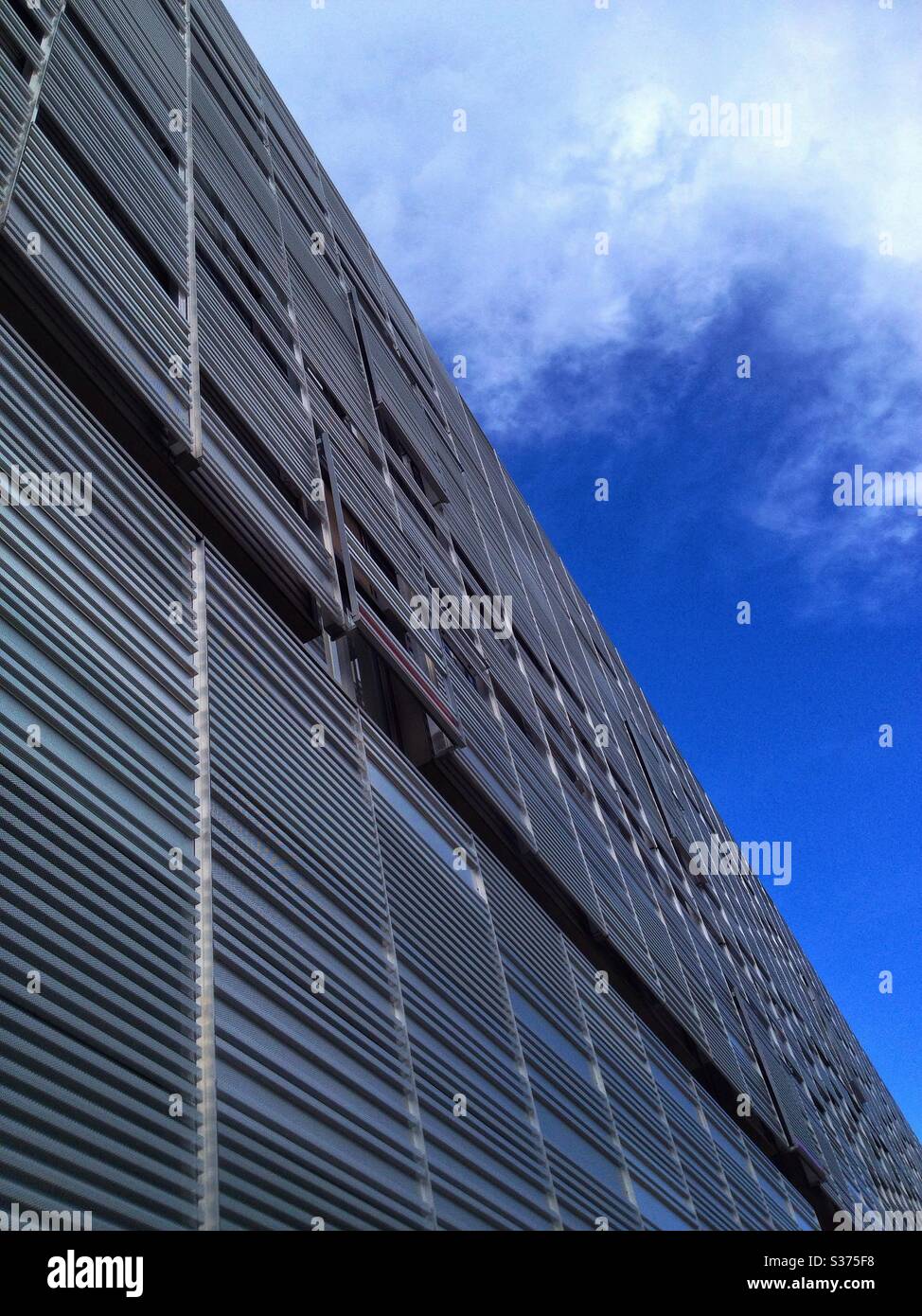 Gebäude Pole Chimie Balard, moderne Architektur, Montpellier, Frankreich Stockfoto