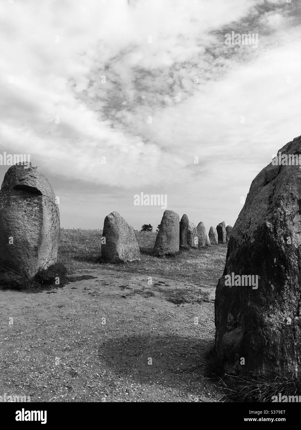 Ales Stenar 4 Stockfoto