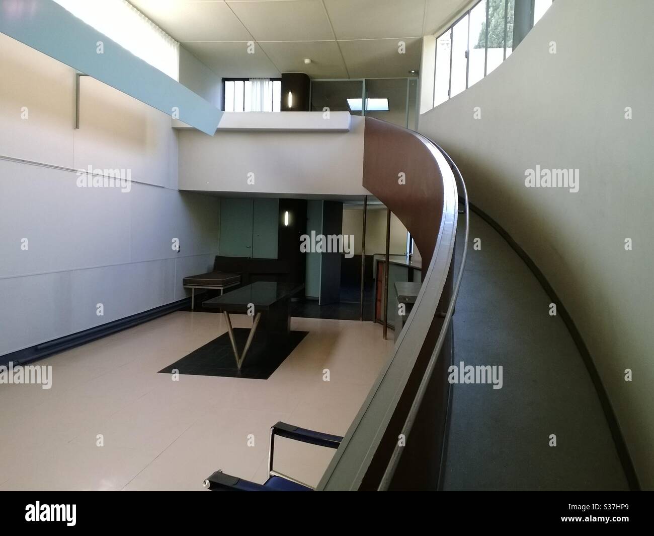 Villa La Roche, oder Maison La Roche, ist ein Haus in Paris, das von Le Corbusier und seinem Cousin Pierre Jeanneret in den Jahren 1923–1925 entworfen wurde. Stockfoto