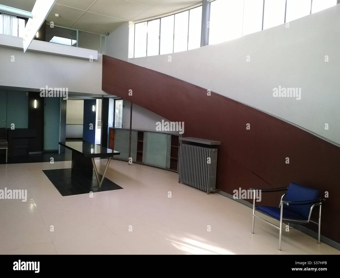 Villa La Roche, oder Maison La Roche, ist ein Haus in Paris, das von Le Corbusier und seinem Cousin Pierre Jeanneret in den Jahren 1923–1925 entworfen wurde. Stockfoto