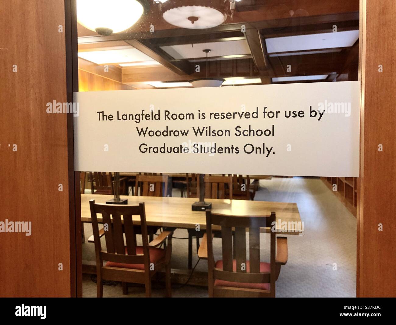 PRINCETON, NJ 27 JUN 2020 Ansicht der Woodrow Wilson School of Public
