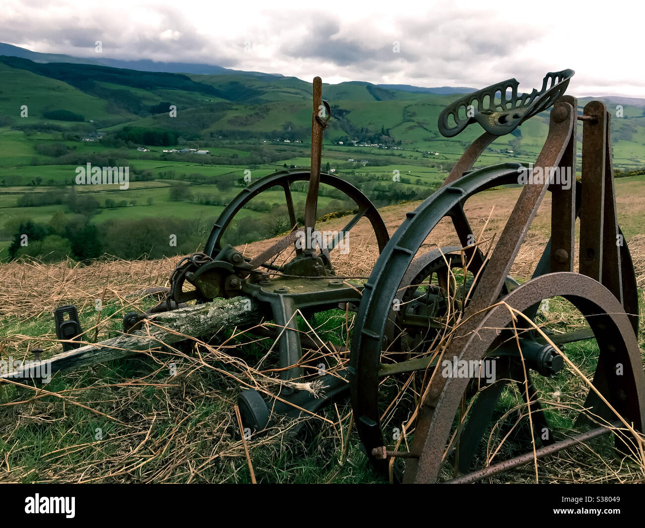 Rural Wales Stockfoto