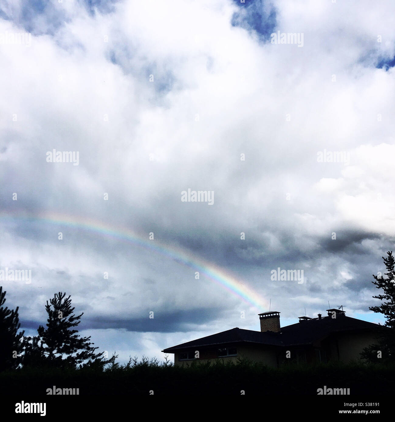 Regenbogen Stockfoto