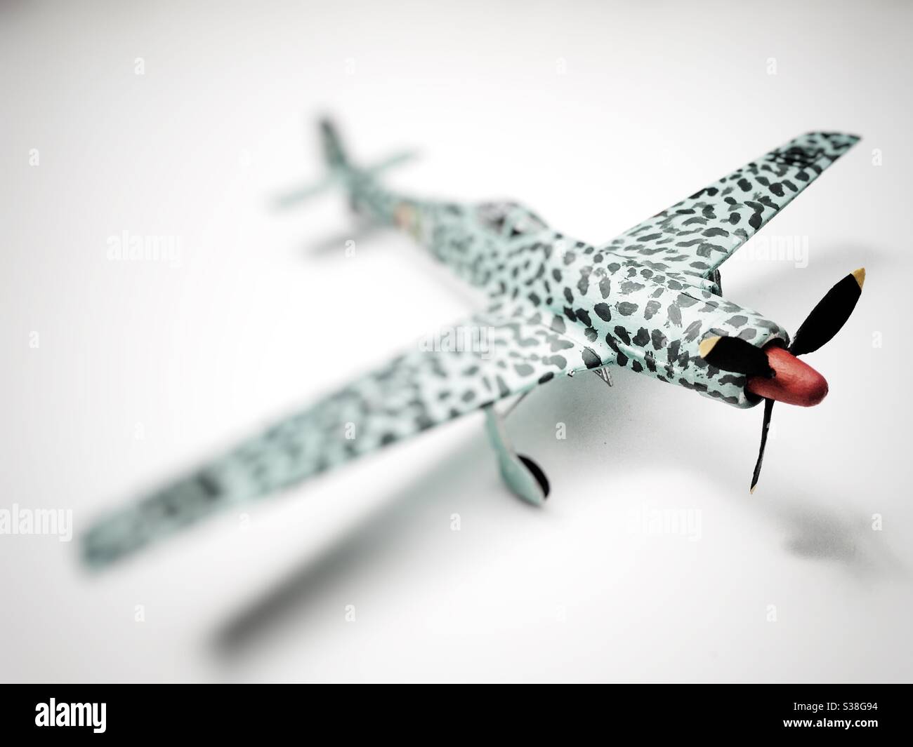 Fokker Wulf TA152H - Smartphone-aufgenommenes Stockfoto