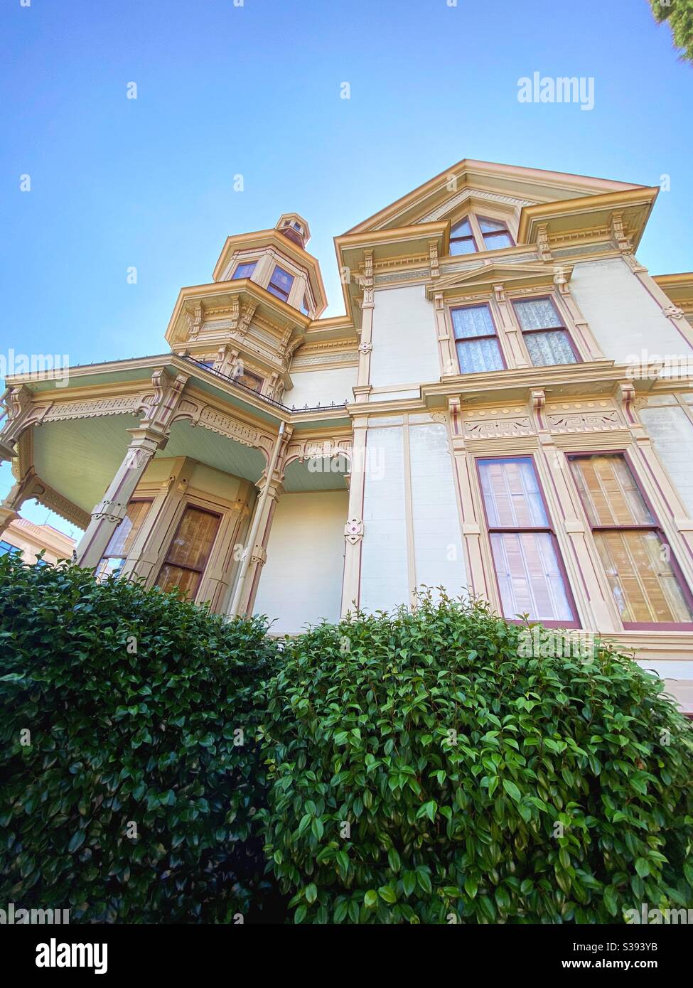 Flavel House in Astoria, Oregon. Stockfoto