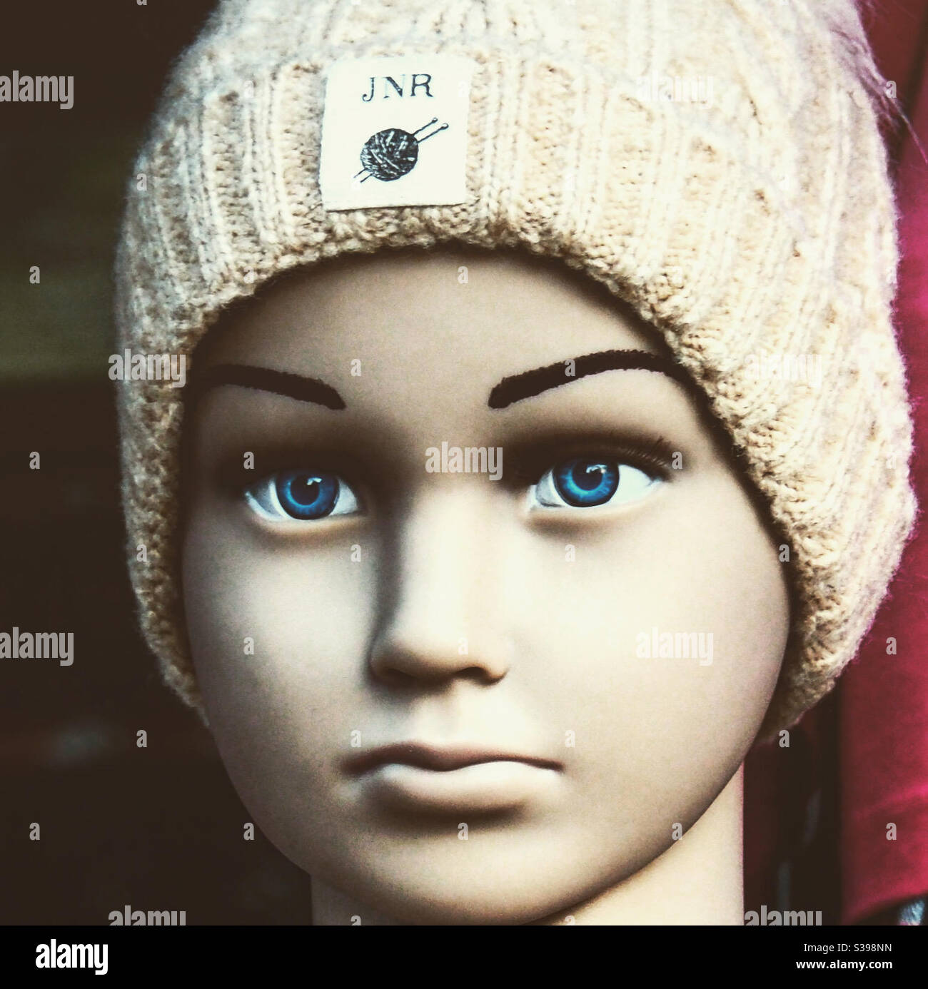 IDK - Smartphone-aufgenommenes Stockfoto