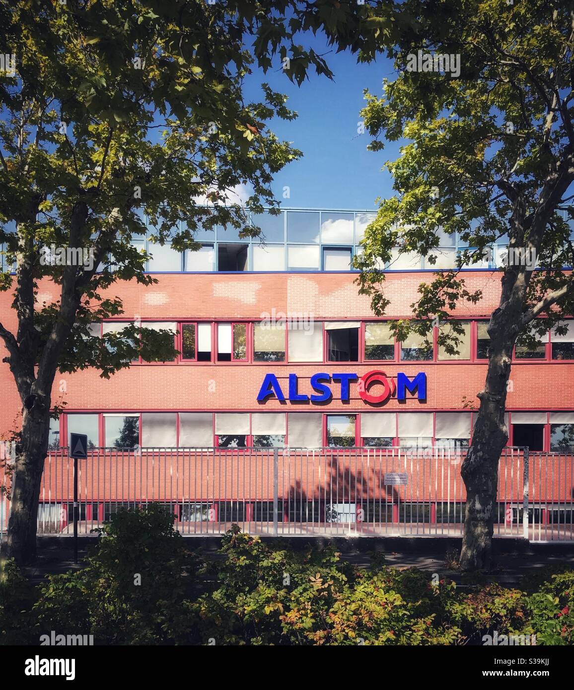 Alstom Belfort siège - General Electric Stockfoto