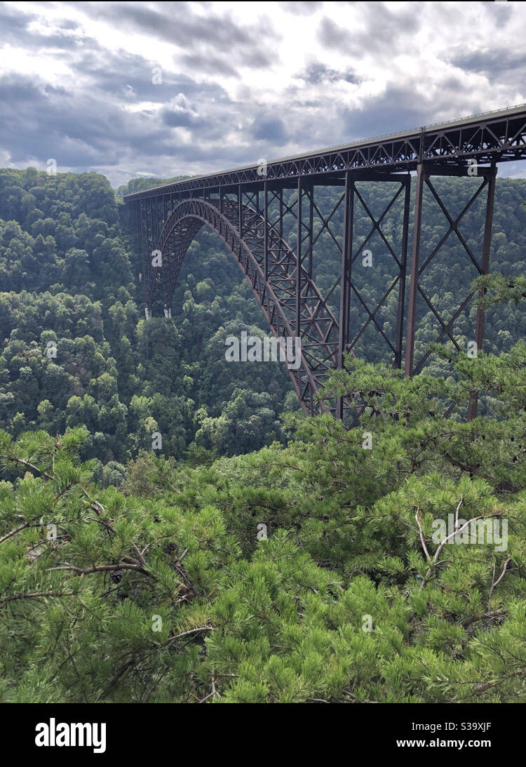 New River Gorge Brücke Stockfoto