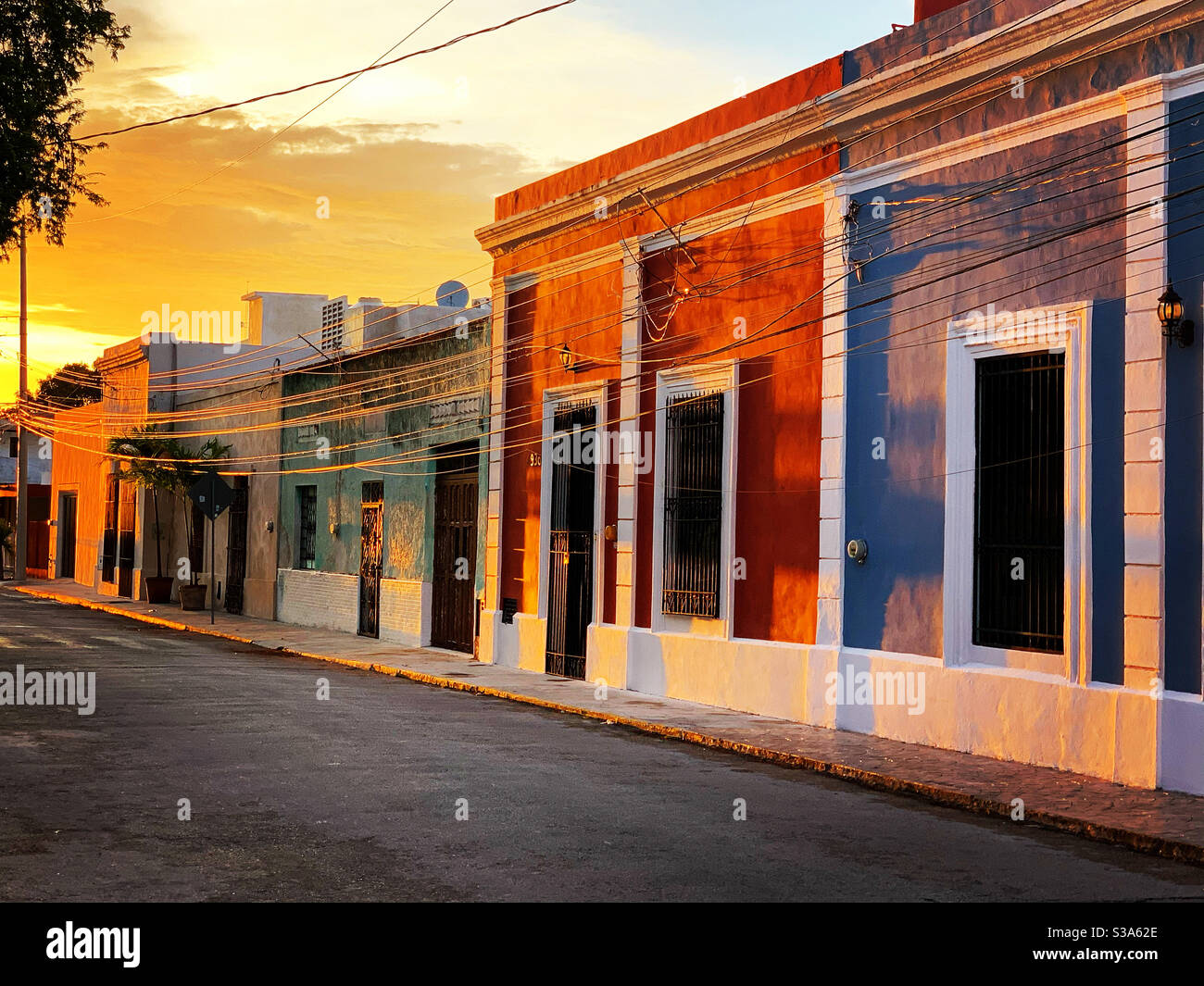 Merida, Mexiko - Smartphone-aufgenommenes Stockfoto