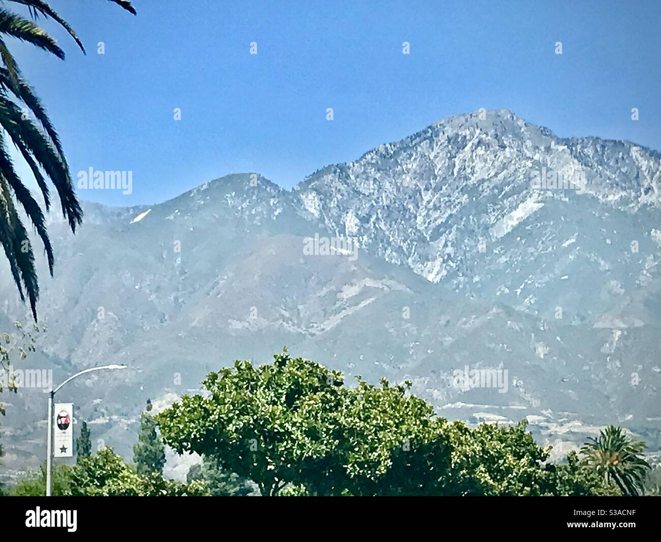 Mount Baldy, Kalifornien Stockfoto