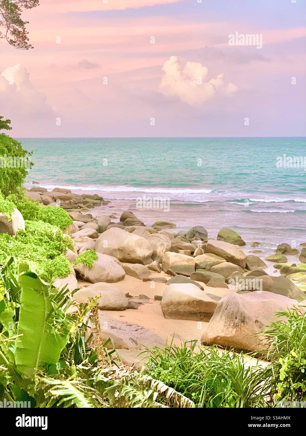 Bintan Beach von Kate Branch Stockfoto