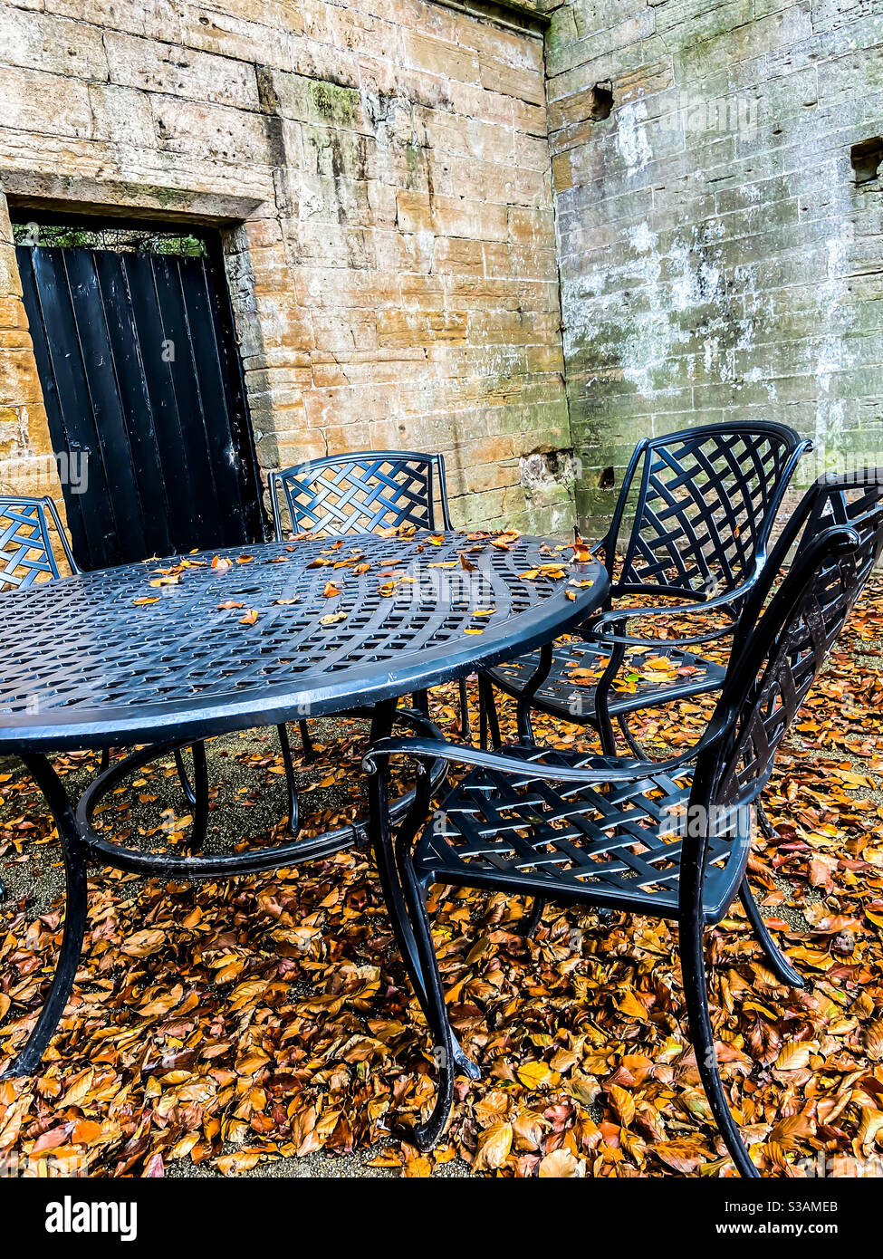 Auswärts essen Stockfoto