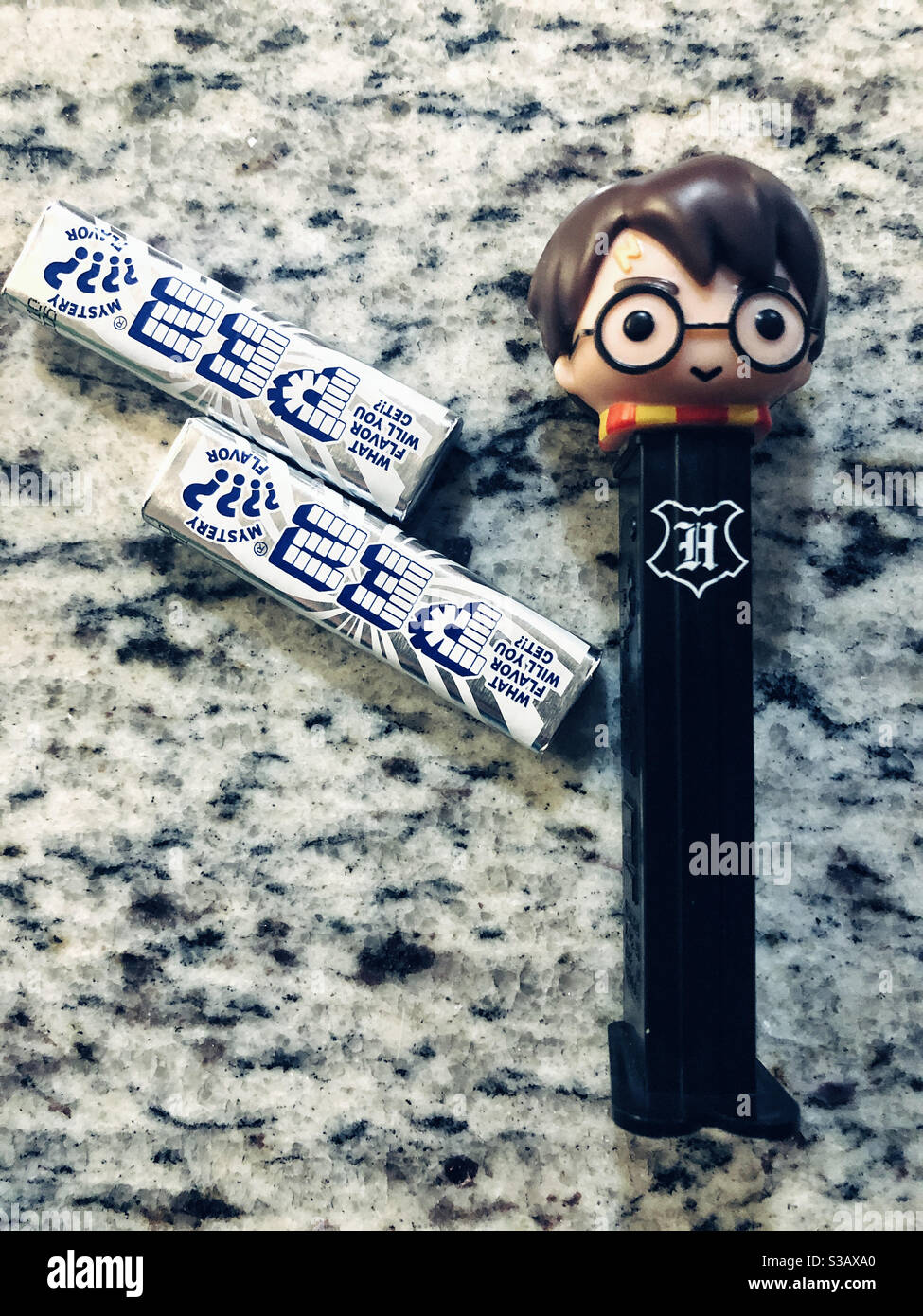 Harry Potter Pez Stockfoto