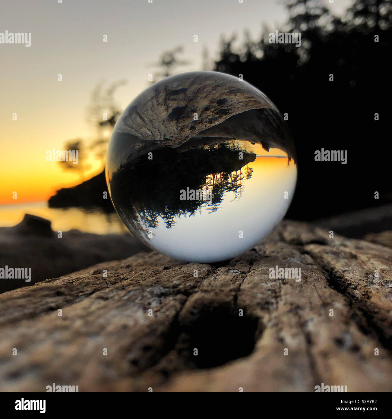 Magische Kugel Stockfoto