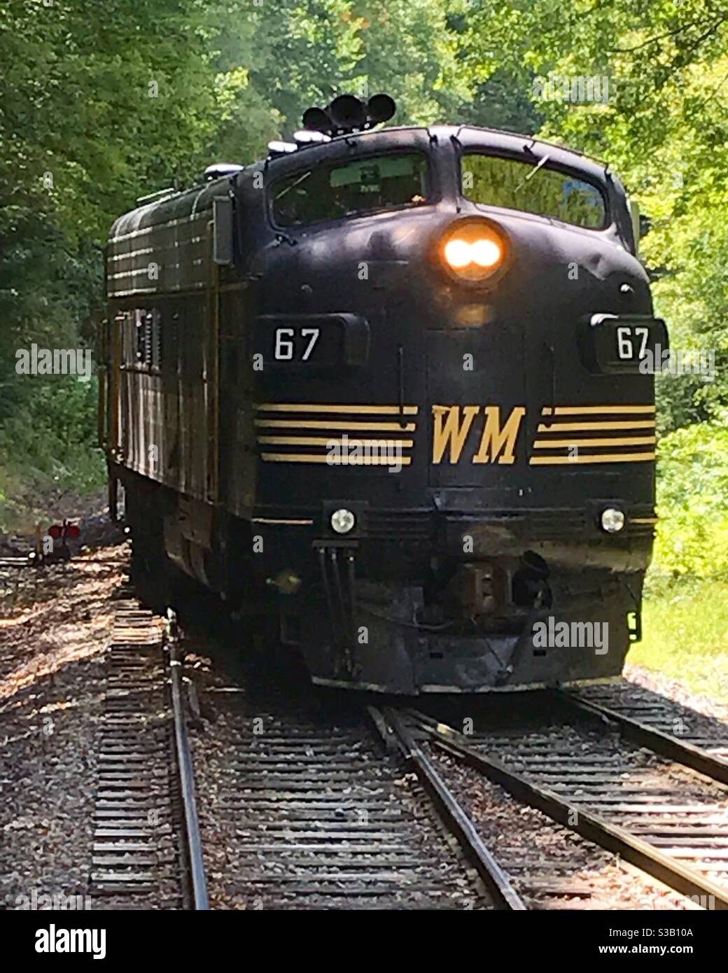 West Virginia Zug Stockfoto
