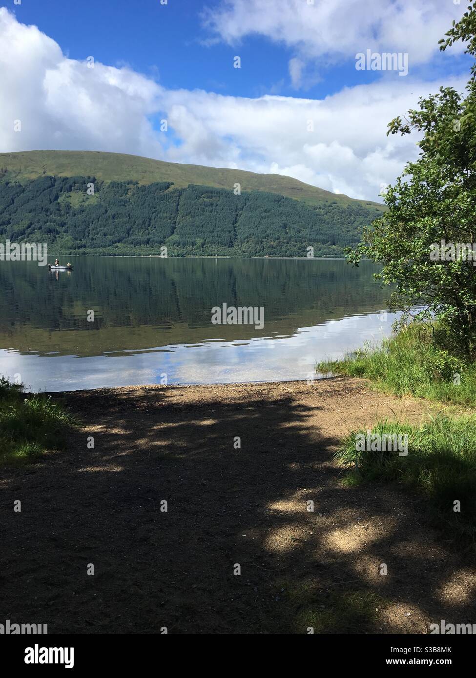 Loch Lomond, West Highland Way, Schottland. Stockfoto