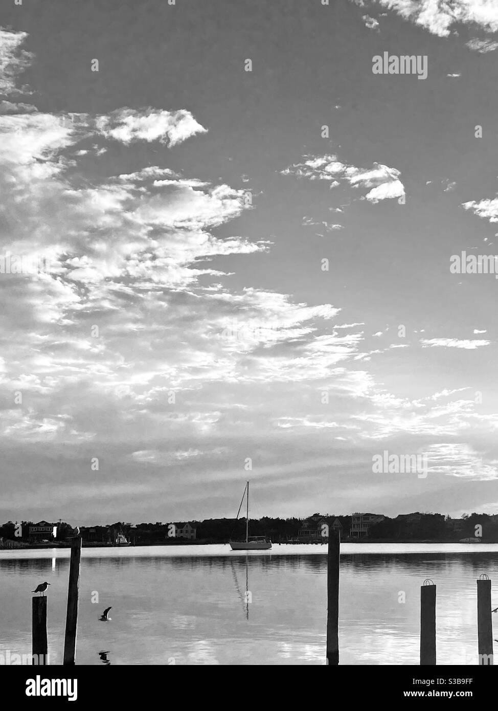 Segelboot Schwarzweiss Stockfotos Und Bilder Alamy