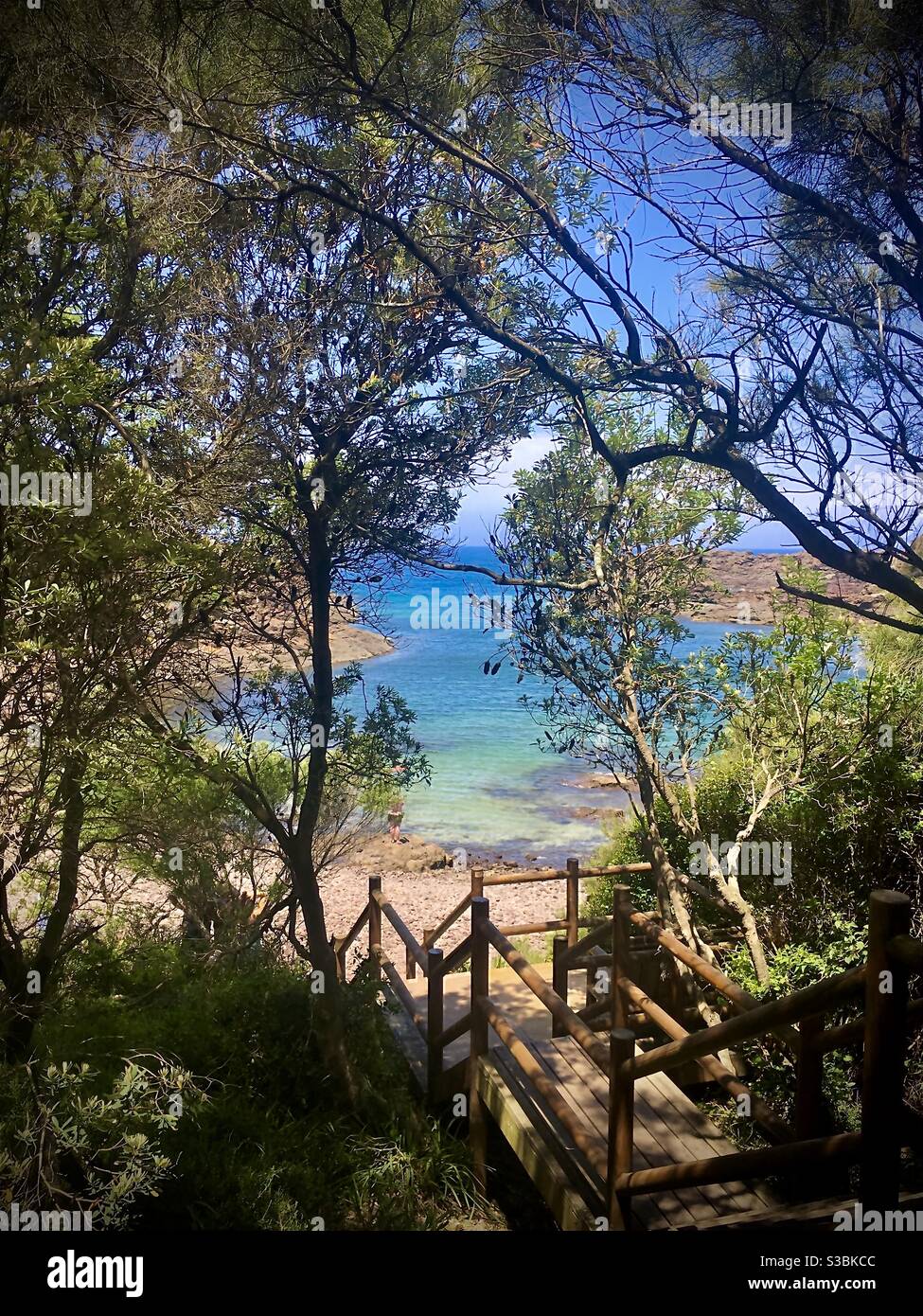 Bushrangers Bay Shellharbour Stockfoto