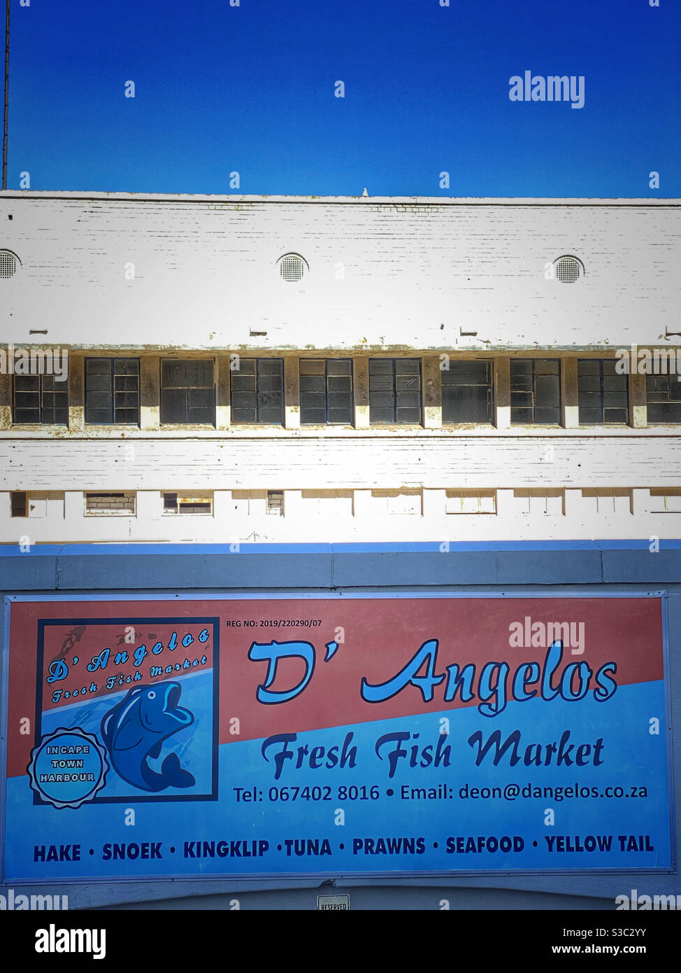 Der Markt für frischen Fisch von D’Angelo, Kapstadt, Südafrika. Stockfoto