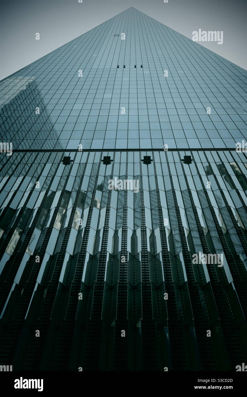 Firmenzentrale im Wolkenkratzer Manhattan New York Stockfoto