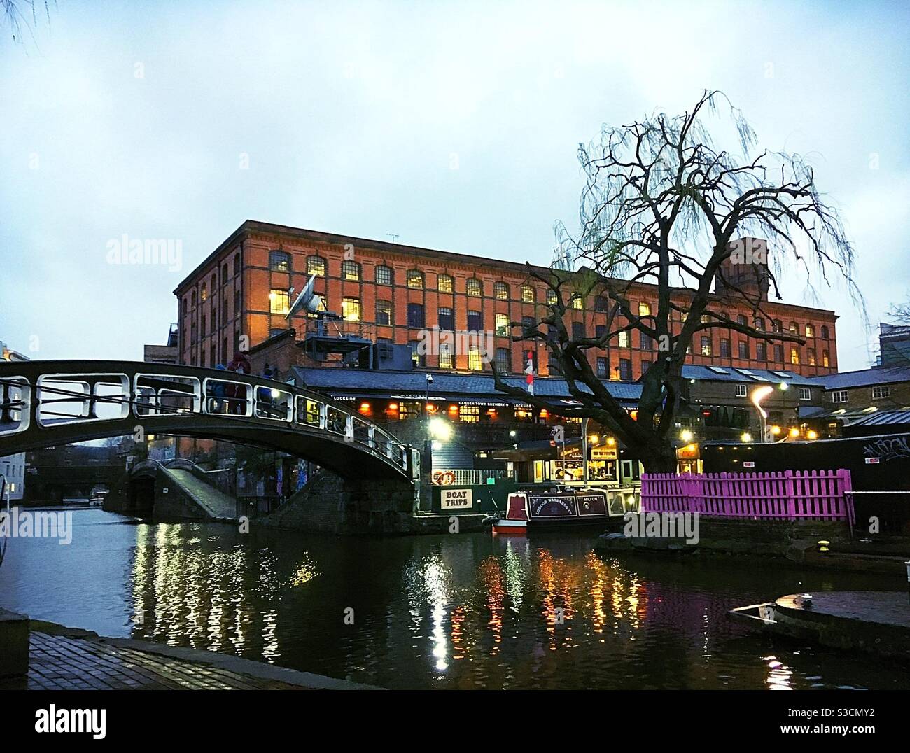 Camden Lock, London Stockfoto