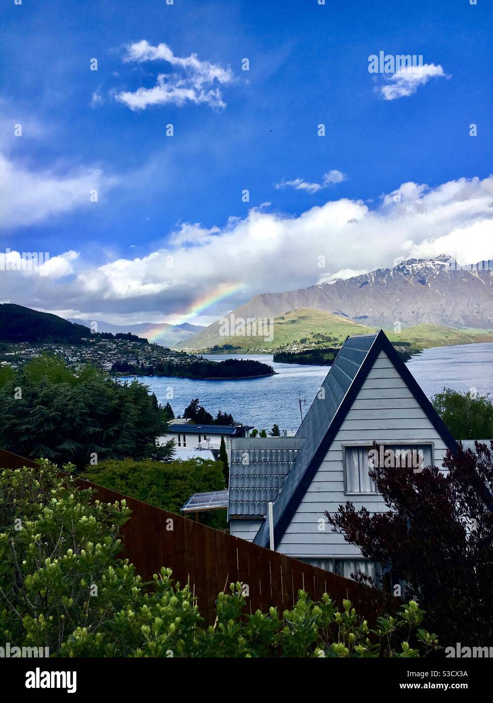 Queensland, Neuseeland Regenbogen Stockfoto