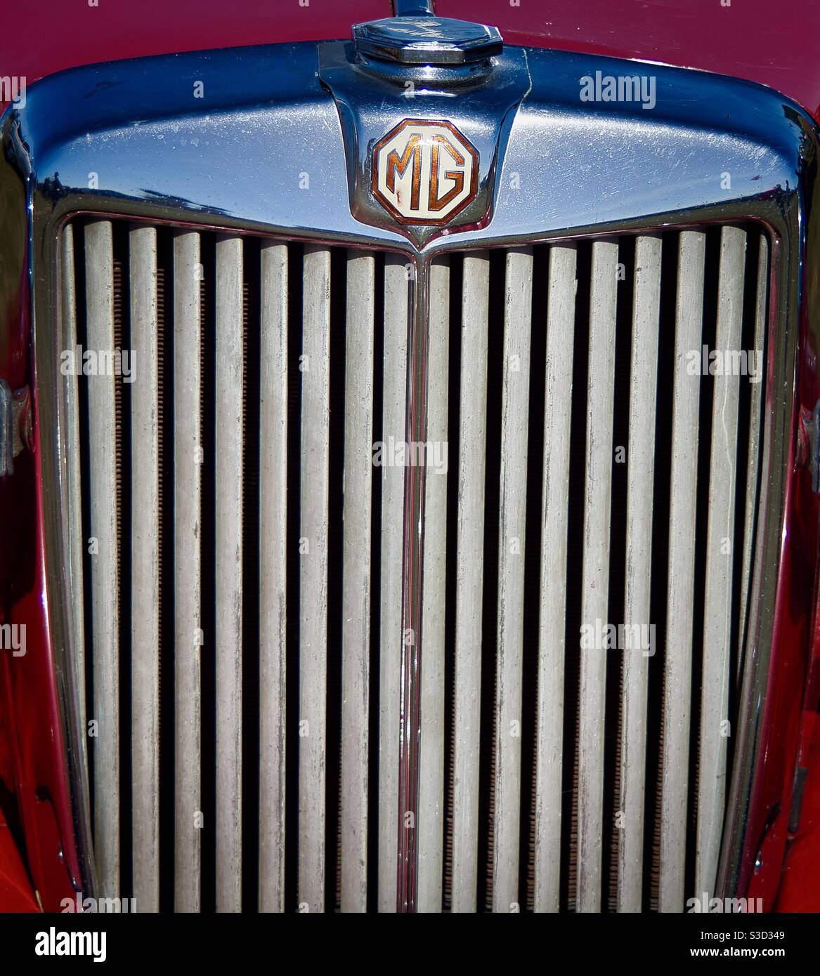 MG - Smartphone-aufgenommenes Stockfoto