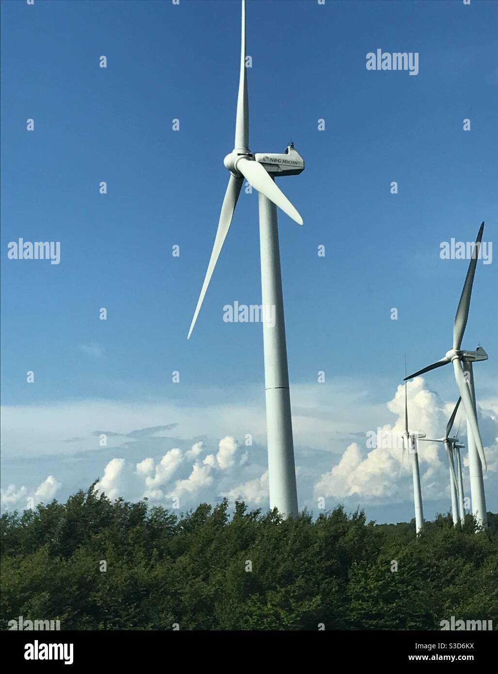 Windenergie Stockfoto