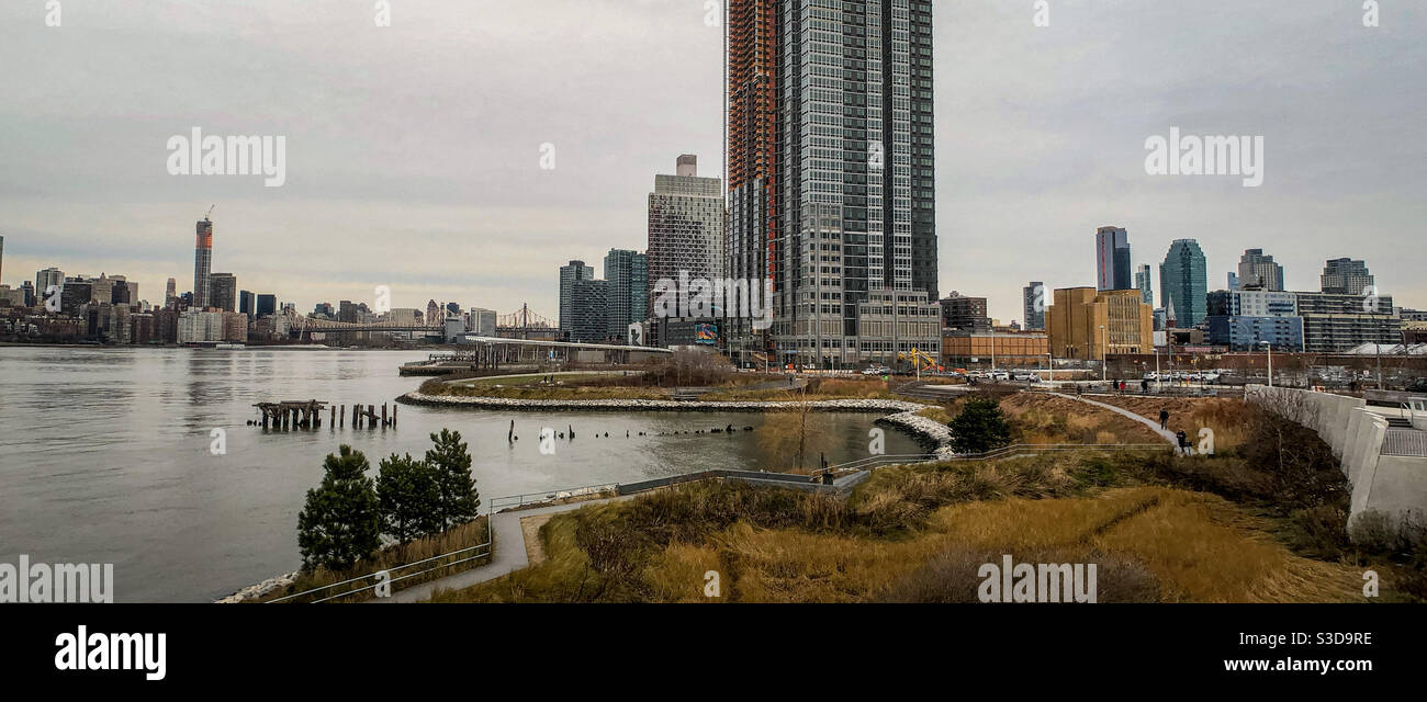 Hunter’s Point South in Long Island City Stockfoto