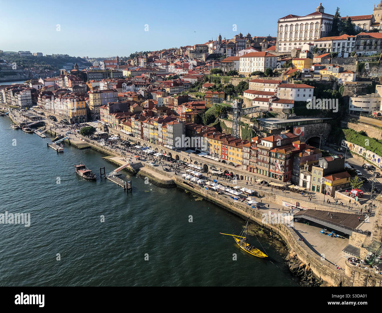 Porto - Smartphone-aufgenommenes Stockfoto